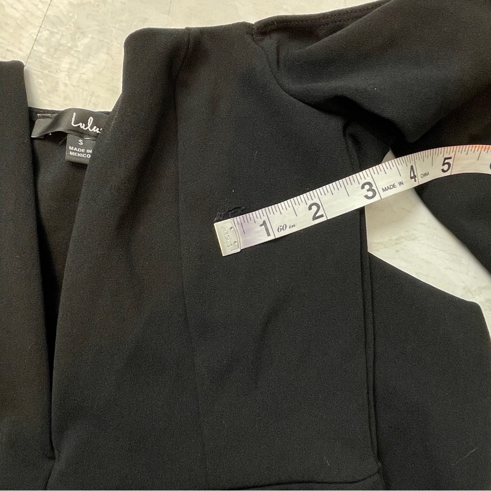 Lulus Flirty Fascination Black Off-the-Shoulder Long Sleeve Mini Dress - Picture 8 of 10